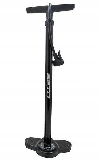 Pompka Beto CMP-135SG5-BK podłogowa z manometrem stalowa 26" 160 PSI Czarna