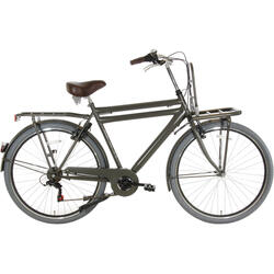 Découvrez le vélo pour hommes Spirit Transporter  en gris mat, 28 pouces 50 cm
