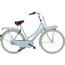 Découvrez le vélo pour dames Spirit Cargo N3 en vert menthe avec 3 vitesses