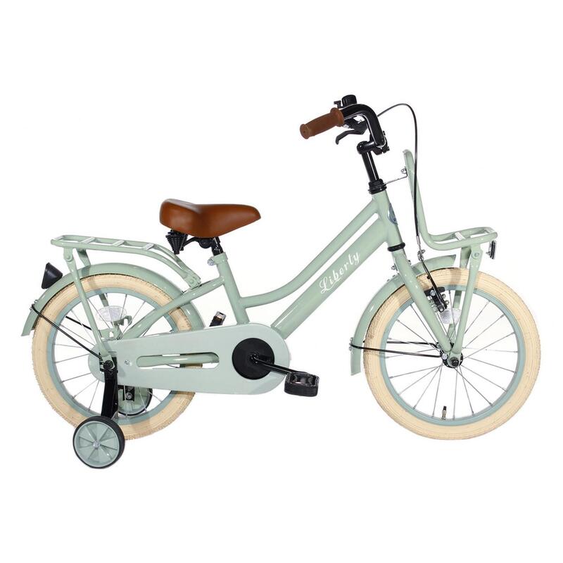 Cortego Liberty Meisjesfiets 12 Inch Groen - Kinderfiets - 2 tot 4 Jaar