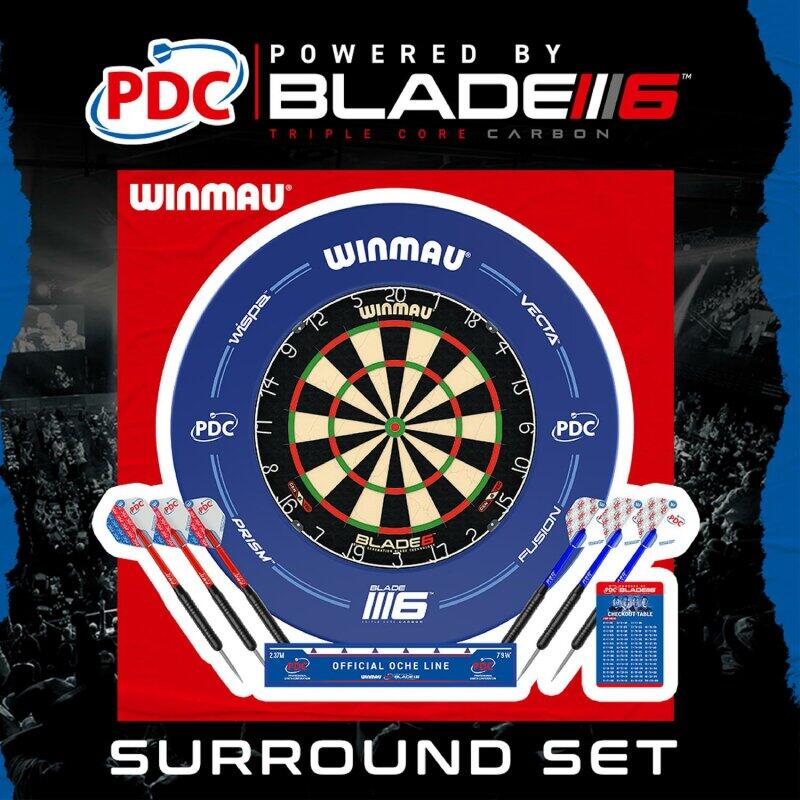 Winmau Dartboard Surround Set Blade 6 PDC 5310 6/7