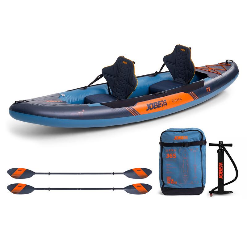 Kayak Insuflável 2Pessoas Jobe Pack - 365x95,5cm