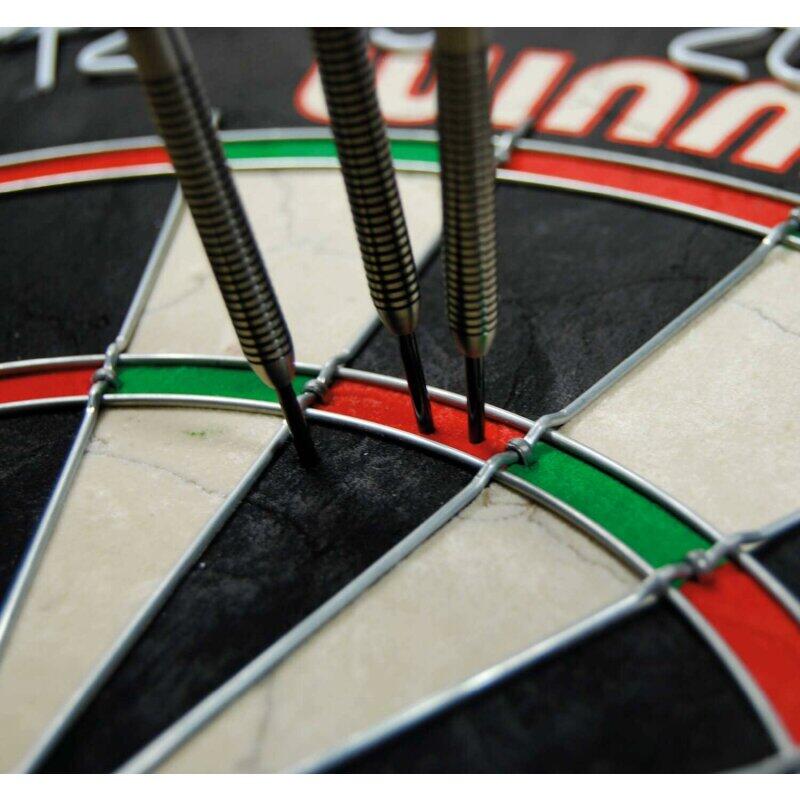 Winmau Dartboard Original Blade 6 + 2 Steeldart Sets Broadside Brass 3/4