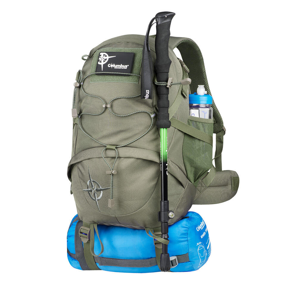 Sac à Dos de Randonnée Columbus Yale 25 Kaki 5/7