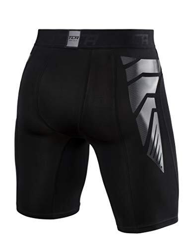 Men's CarbonForce Quick Dry Base Layer Compression Shorts - Black Stealth 2/5