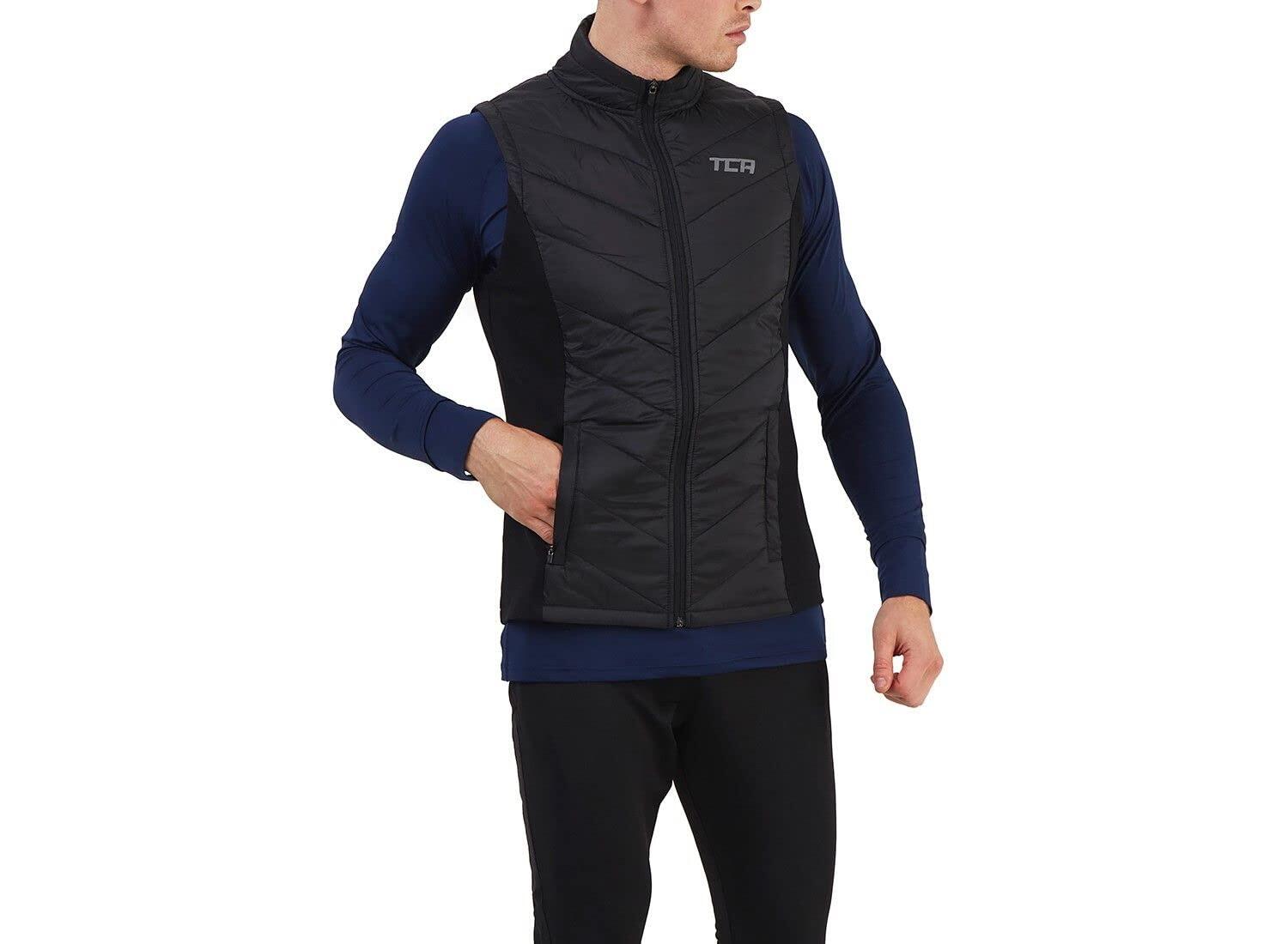 Men's Excel Winter Gilet with Zip Pockets - Black Stealth 1/5