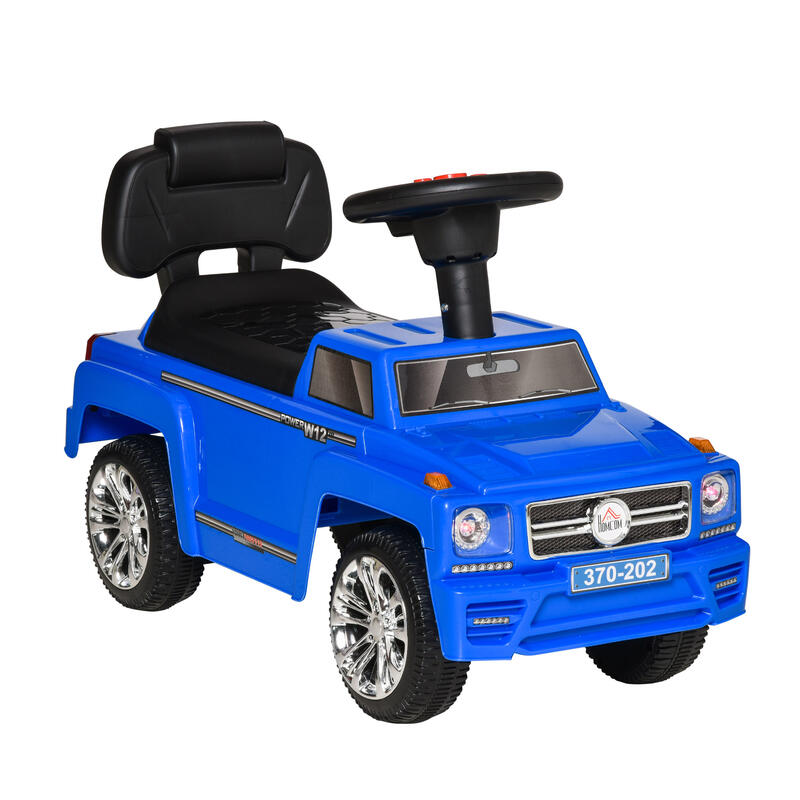 Carro Andador HOMCOM 68x30.5x41.5 cm Azul