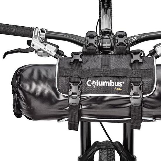 Sacoche de guidon étanche Columbus Bikepacking 10 L, noire