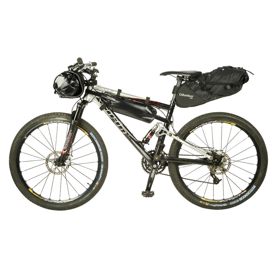 Sacoche de guidon étanche Columbus Bikepacking 10 L, noire 6/7