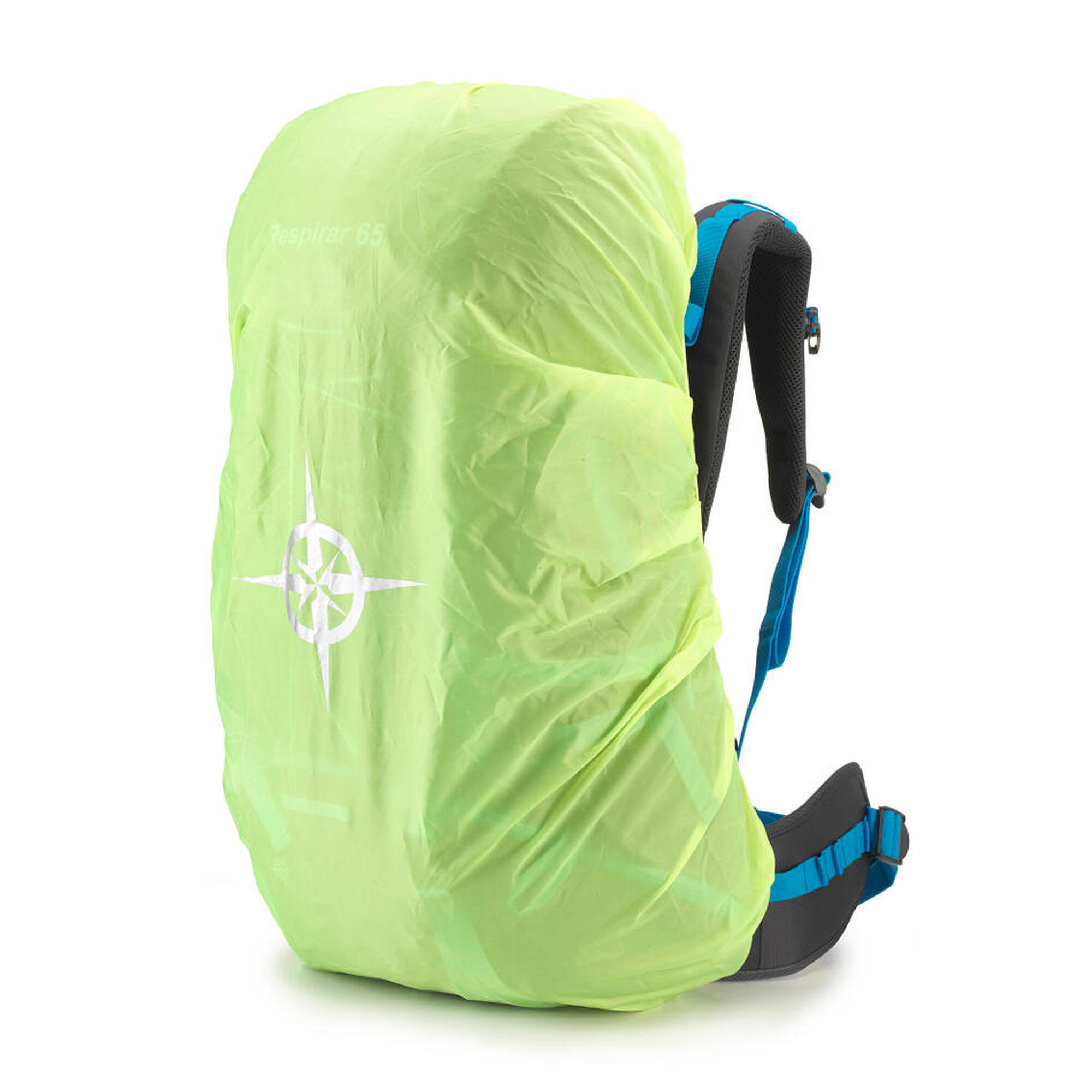 Columbus Outdoor - Housse De Pluie Columbus 45-65l Jaune Haute Visibilité . - Sac À Dos - Jaune - Decathlon