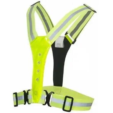LED Reflective Running Vest - One Size