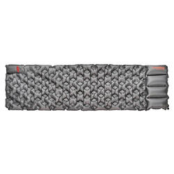 Matelas Gonflable de Camping avec Pompe Intégrée Columbus Alps Gris