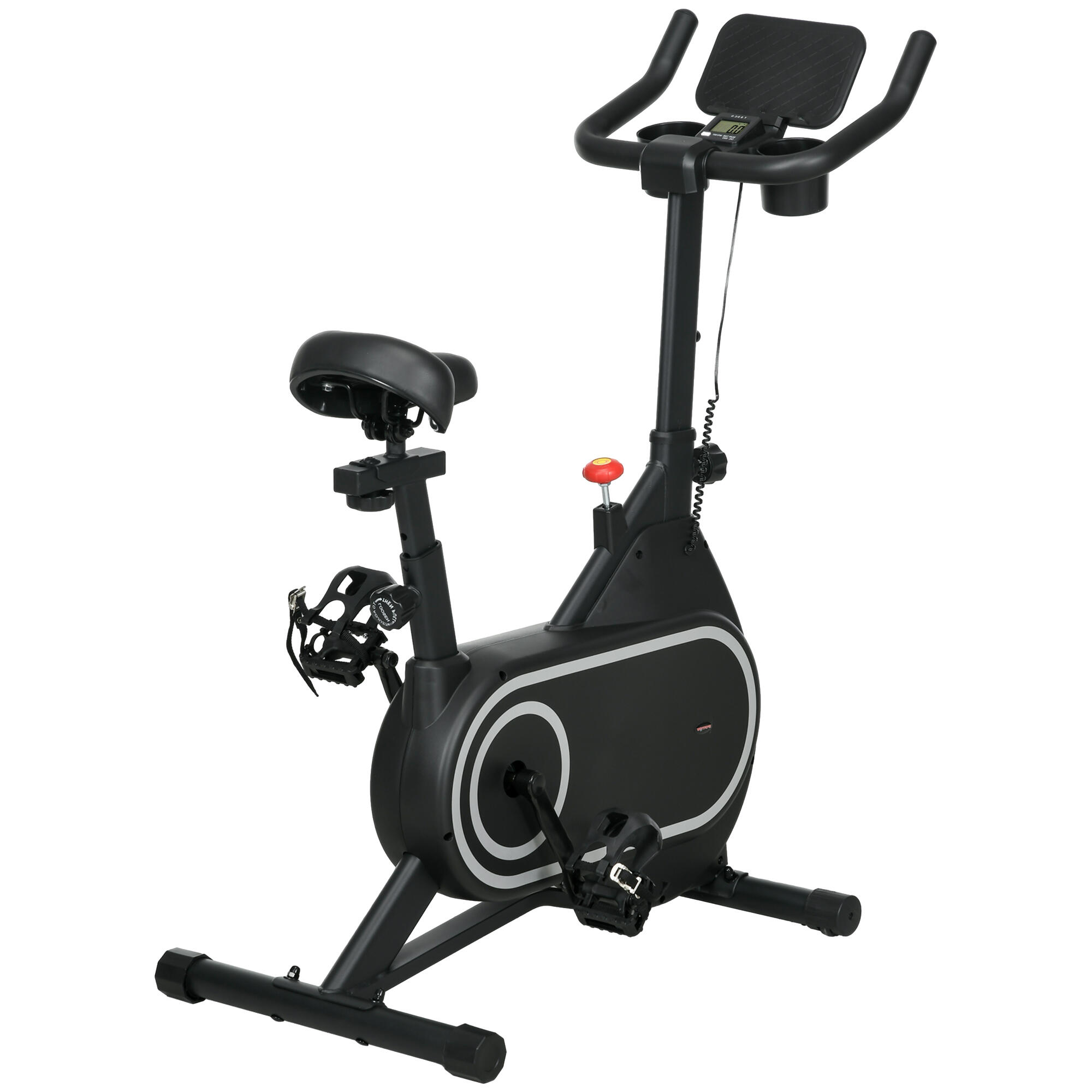 SPORTNOW Bicicleta estática 93x48,5x102-112 cm preto SPORTNOW