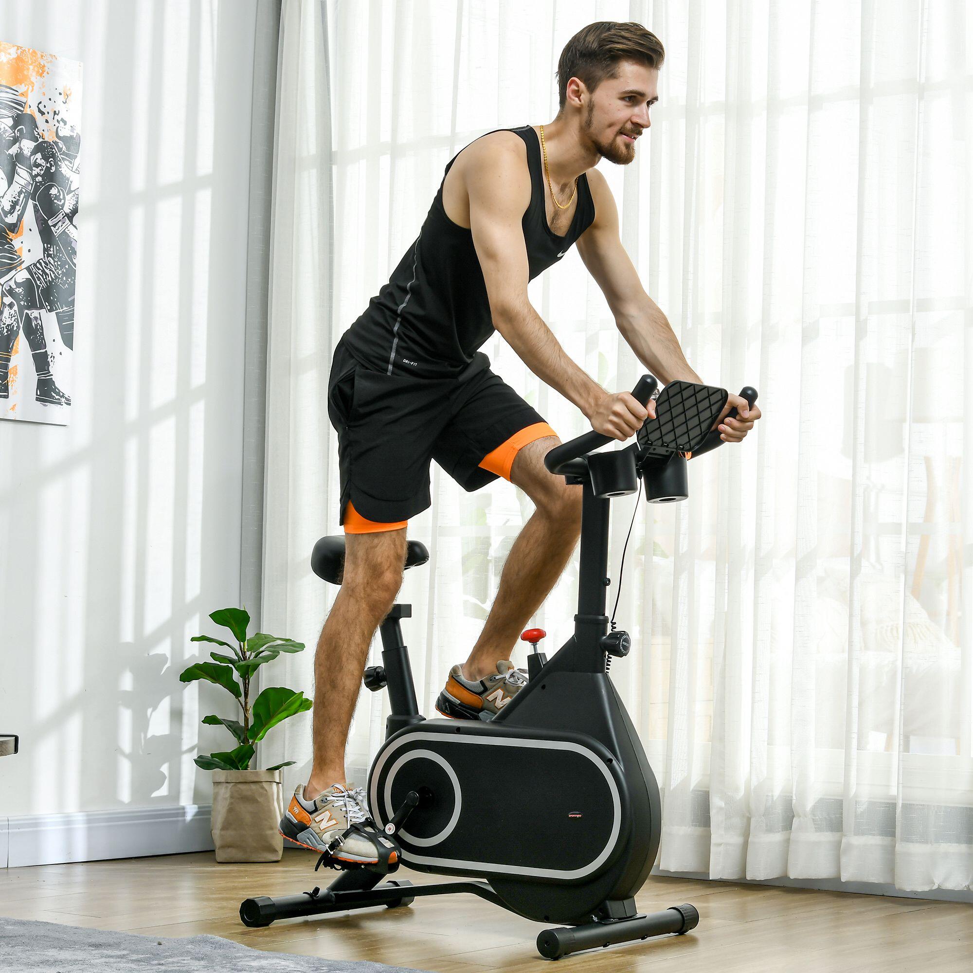 SPORTNOW Cyclette Magnetica Manubrio e Sellino Regolabili 2/8