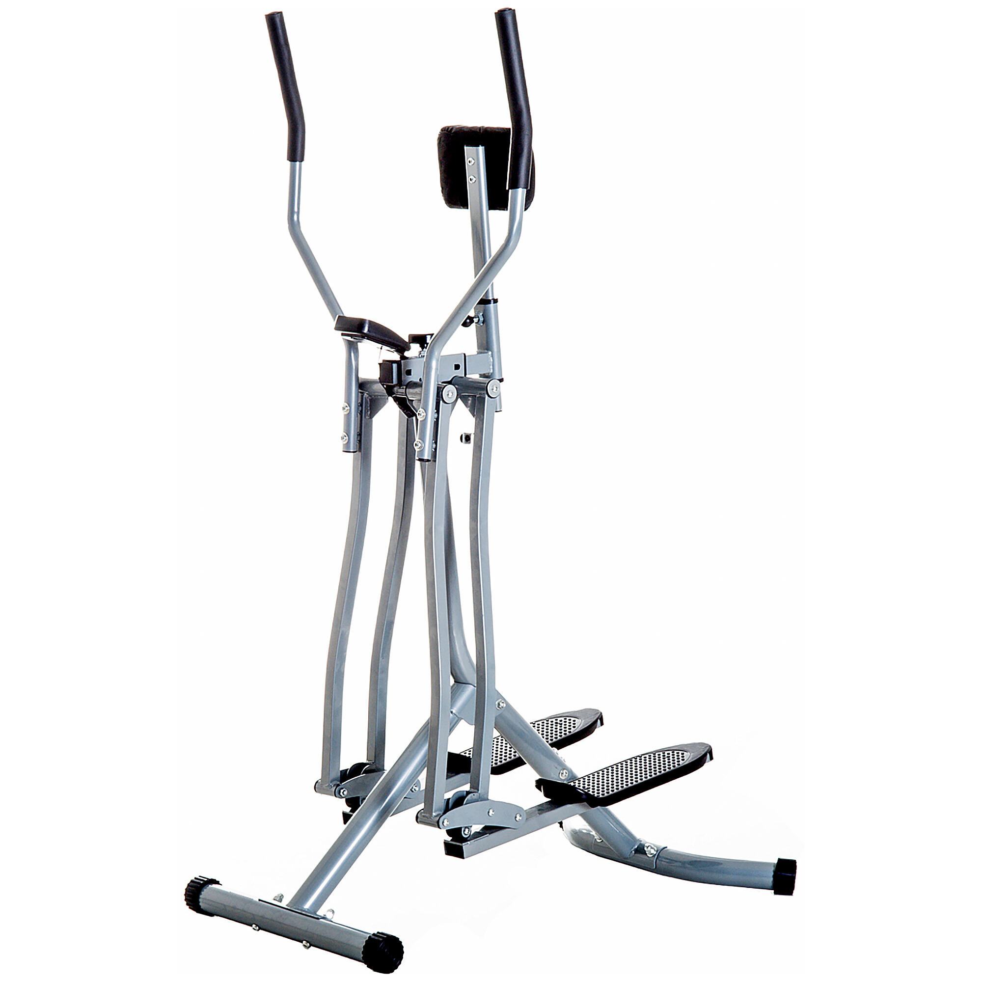 Bicicleta elíptica cinza claro homcom