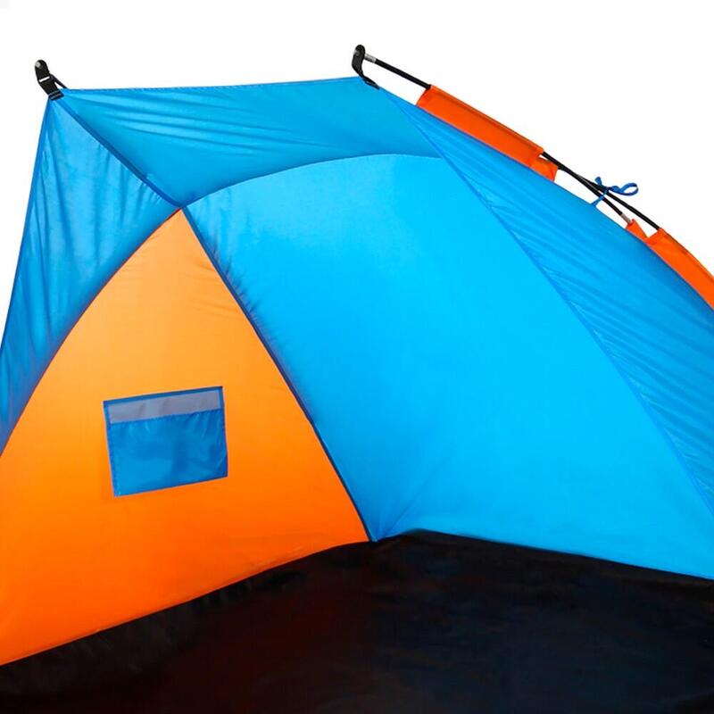 Tenda para-ventos  azul e laranja 200x125x120 cm Aktive