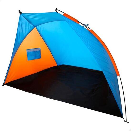 Tenda frangivento blu e arancione 200x125x120 cm Aktive