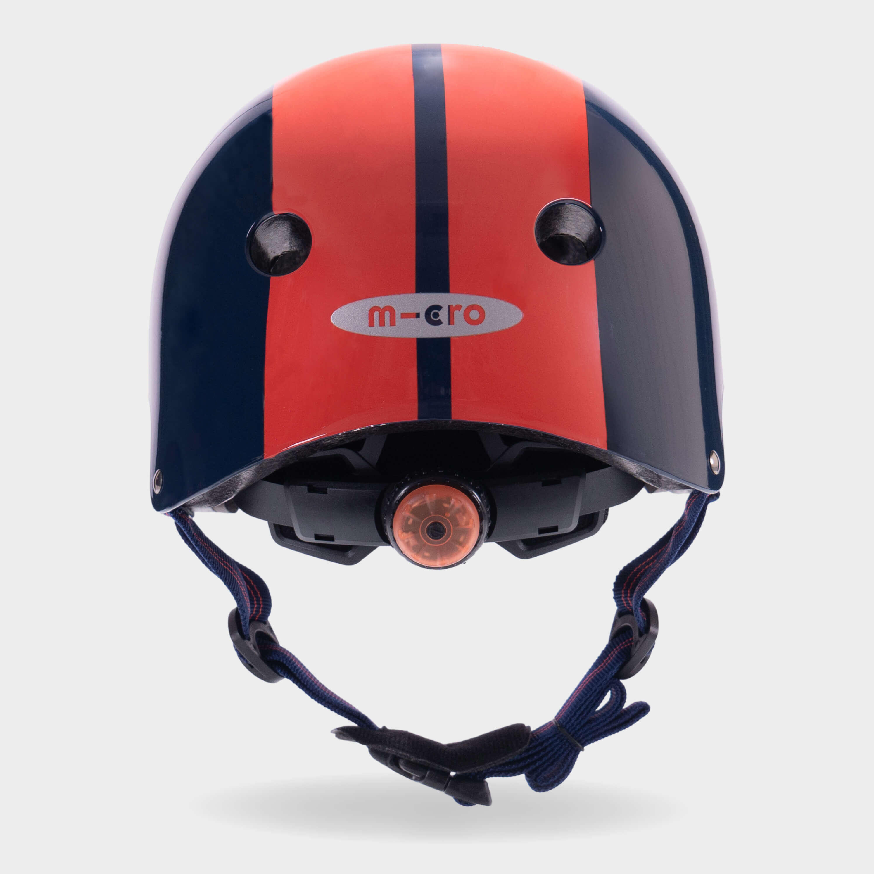 Stripe Blue/Red Printed Helmet 2/7