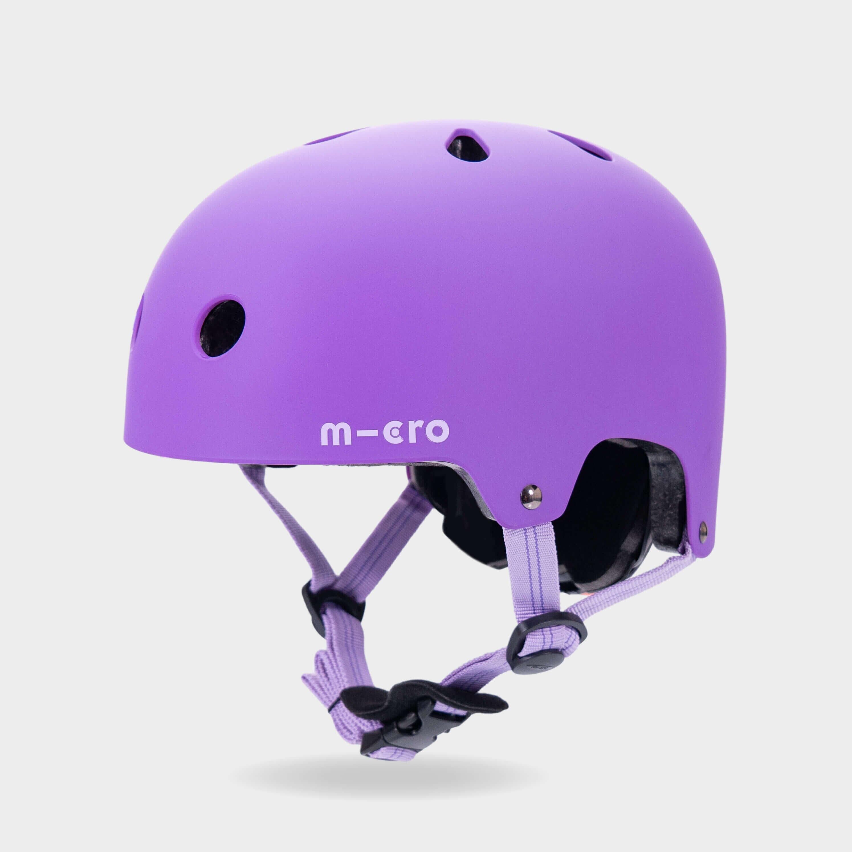 MICRO Purple Matt Helmet