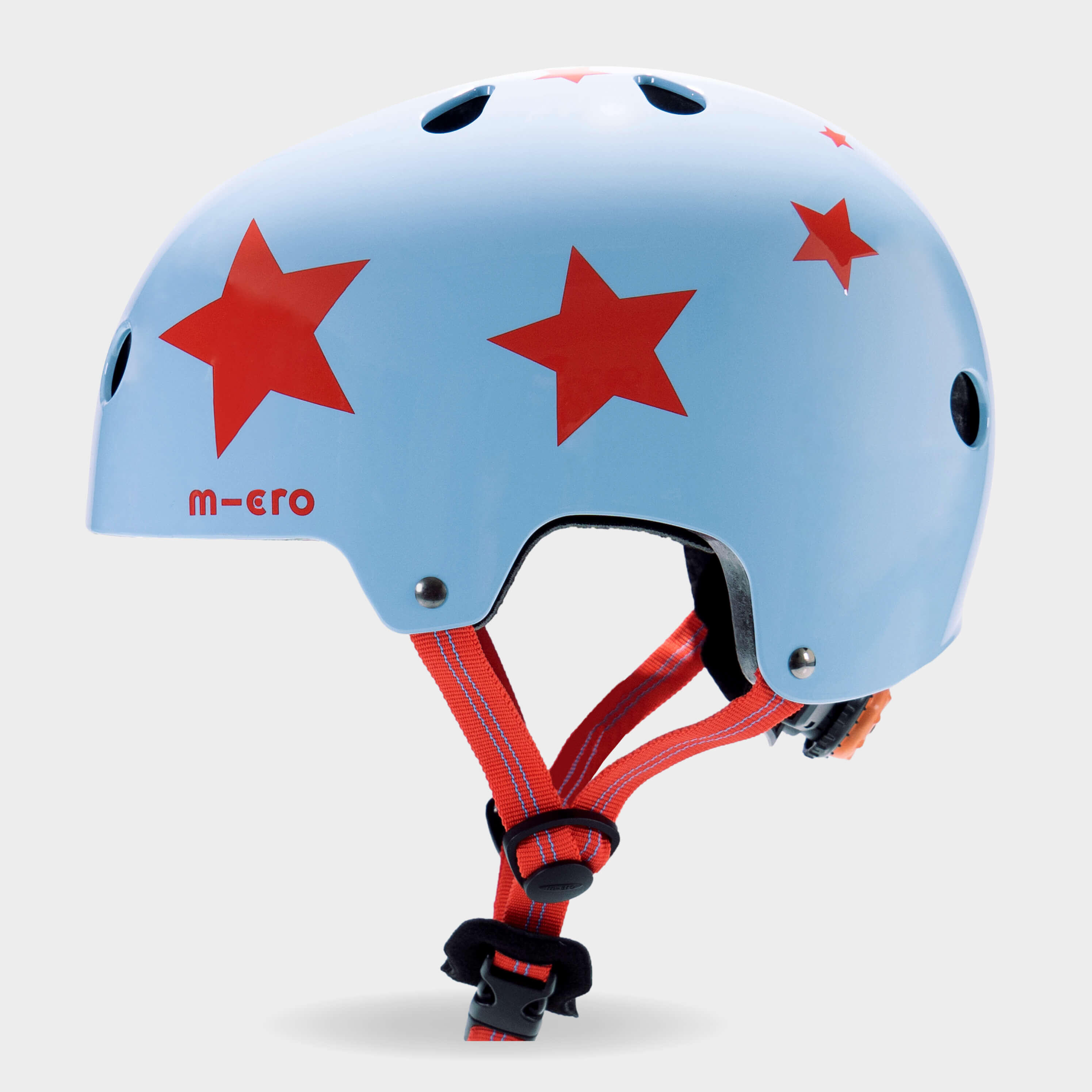 Star Blue Printed Helmet 3/7
