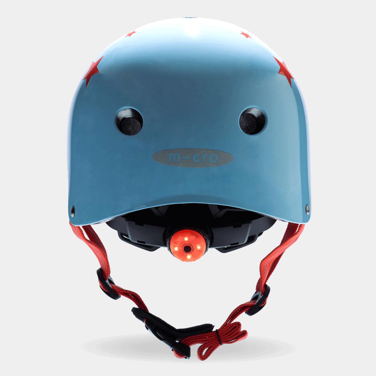 Star Blue Printed Helmet 2/7