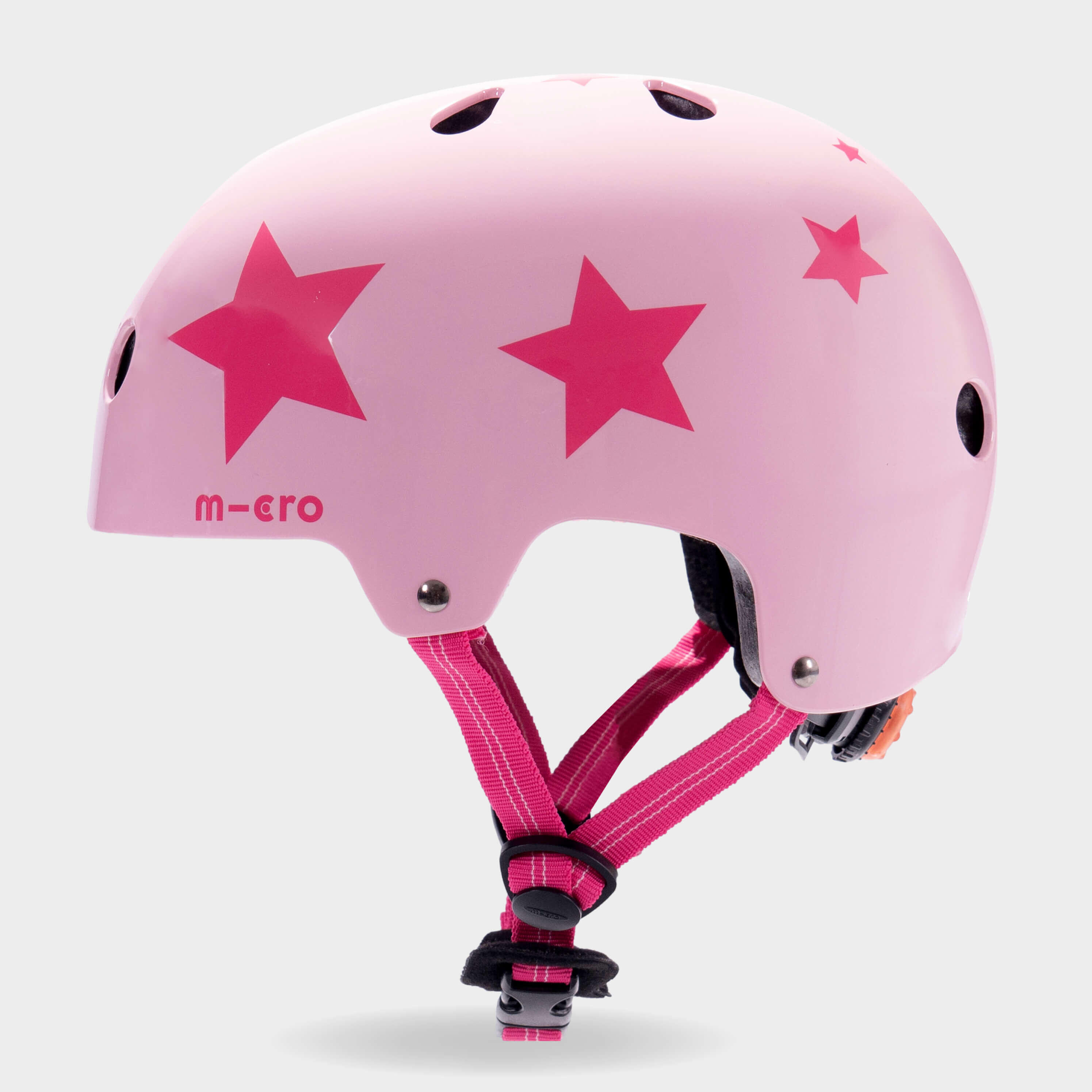 Star Pink Printed Helmet 3/7