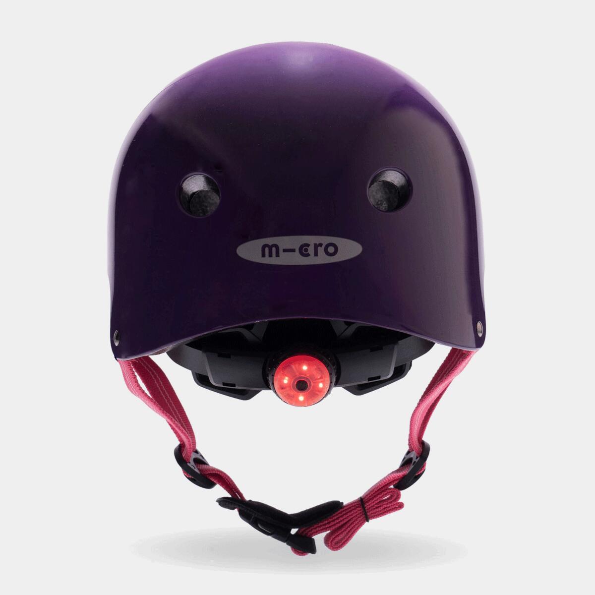 Printed Helmet: Ombre Purple/Pink 3/7