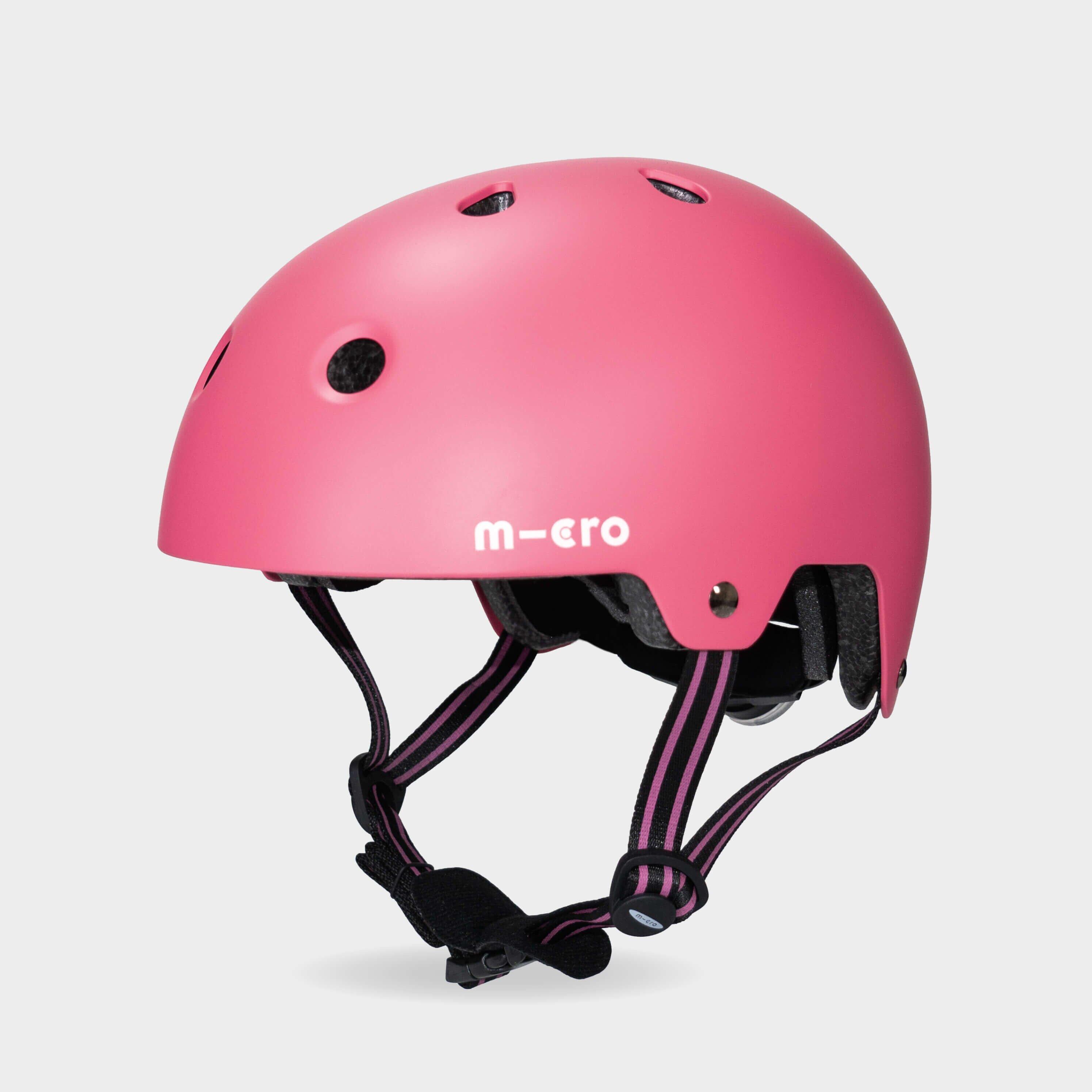 Pink Eco Matt Helmet 1/7