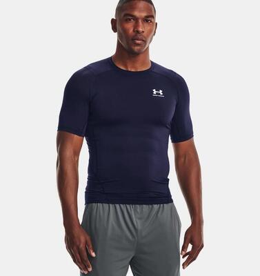Under armour heatgear® lycra t-shirt marine heren