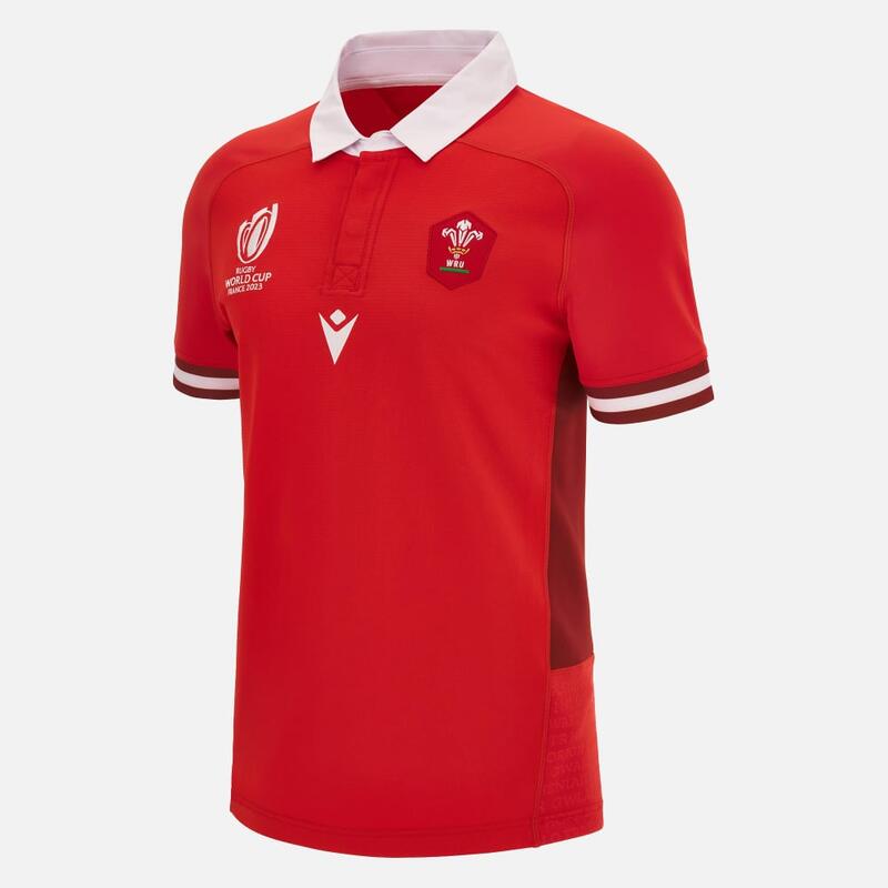 Set Maglia Da Collezione Galles Macron Rwc 2023