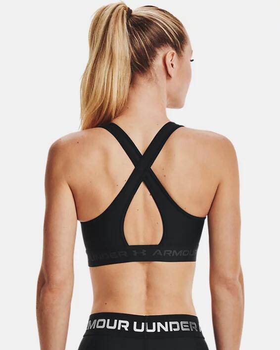 Stanik fitness cardio Under Armour Crossback Mid 2/7