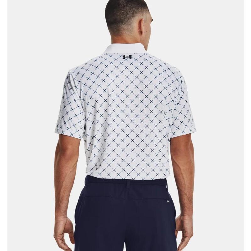 Polo Under Armour Golf Blanc