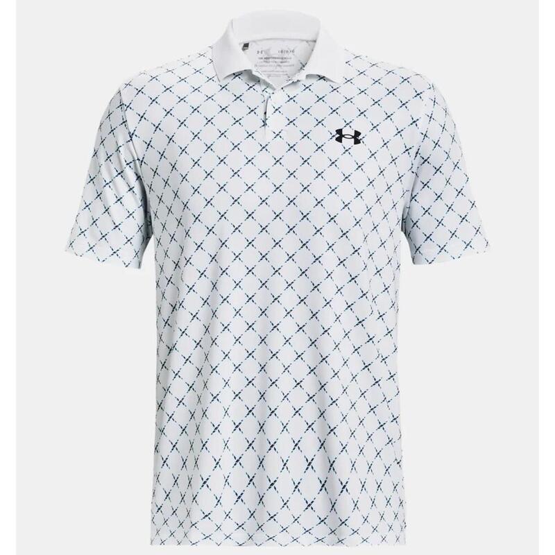 Polo Under Armour Golf Blanc