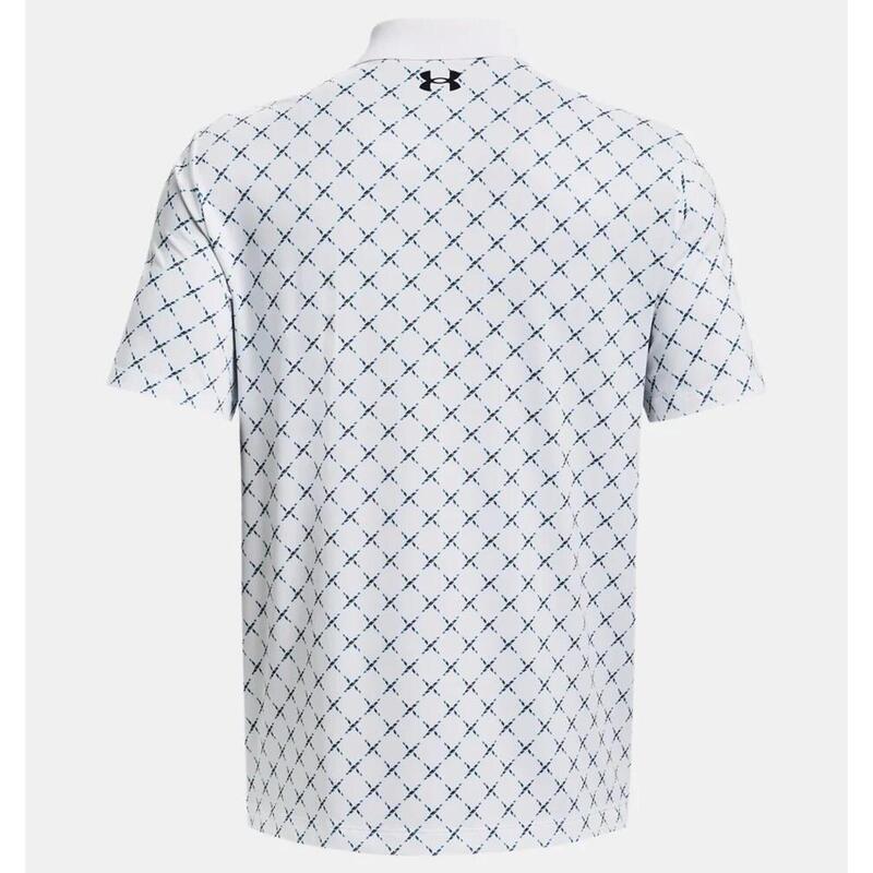 Polo Under Armour Golf Blanc