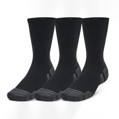 Set 3 Paia Di Calze Alte Ua Performance Tech Nere