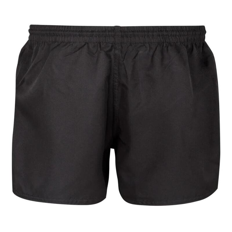 Pantaloni scurți de rugby negri Fredo Kappa pentru copii