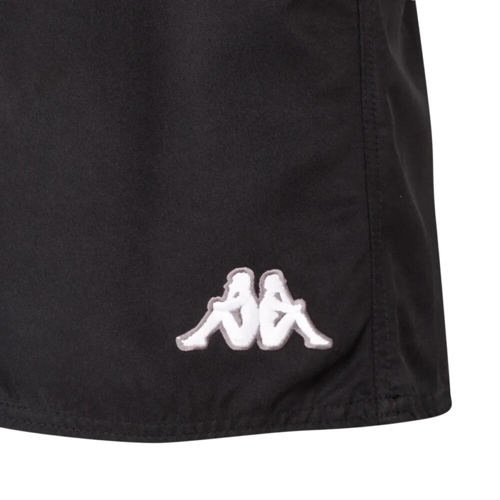 SHORT FREDO KAPPA BAMBINO NERO 3/4