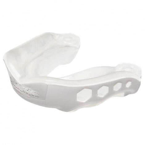 Protège dents Shock Doctor Gel Max Strapless pour enfant Blanc