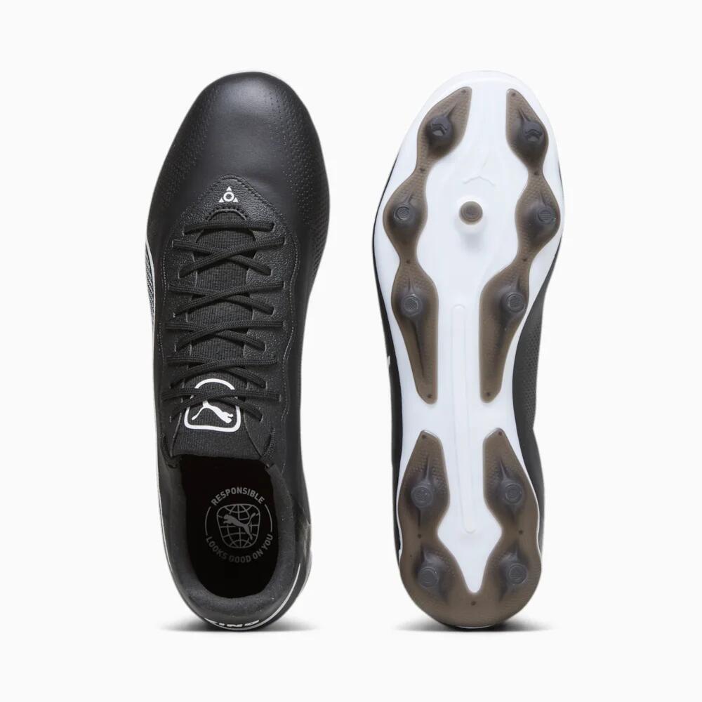 Botas de futebol King Pro Firm Ground para homem (Preto) 2/10