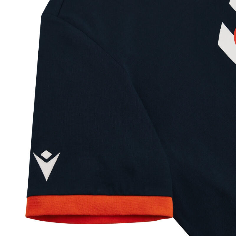T-shirt Volwassenen Donkerblauw Macron Rwc 2023 4/4