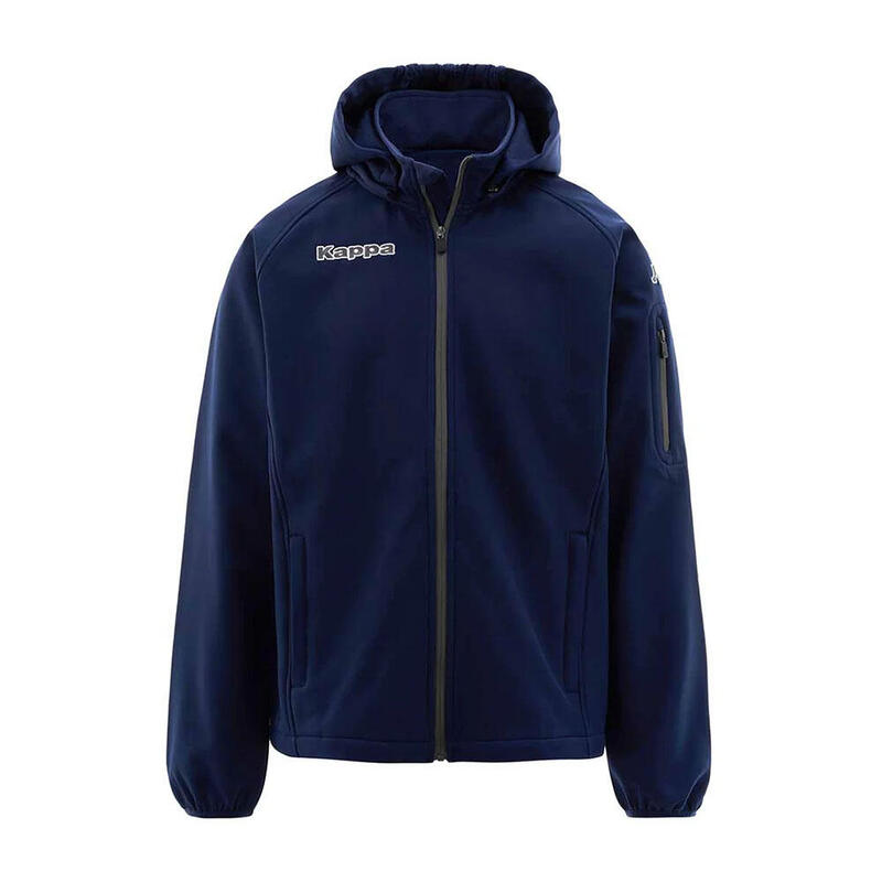 SOFTSHELL VALAS KAPPA ADULTE BLEU