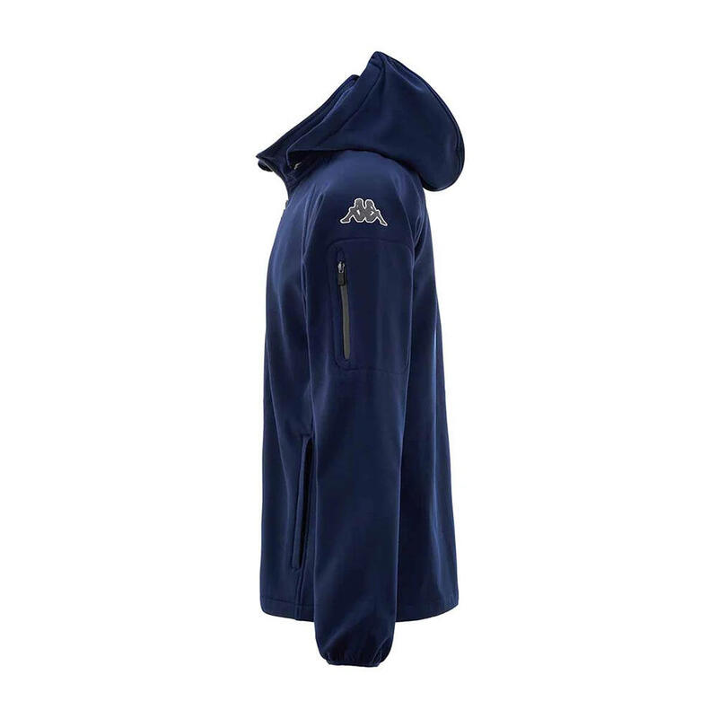 SOFTSHELL VALAS KAPPA ADULTE BLEU