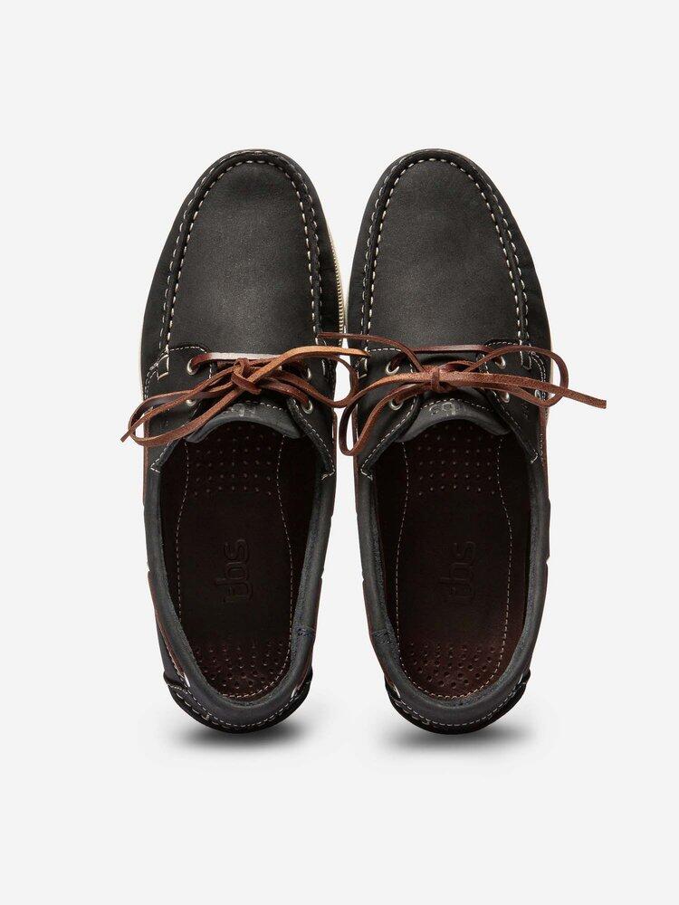 Chaussures bateau - homme - phenis - bleu marine 4/5