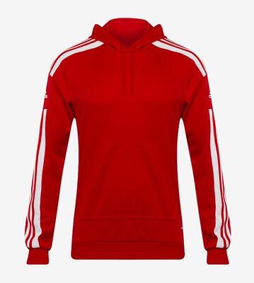 Adidas squadra 21 hoodie rood