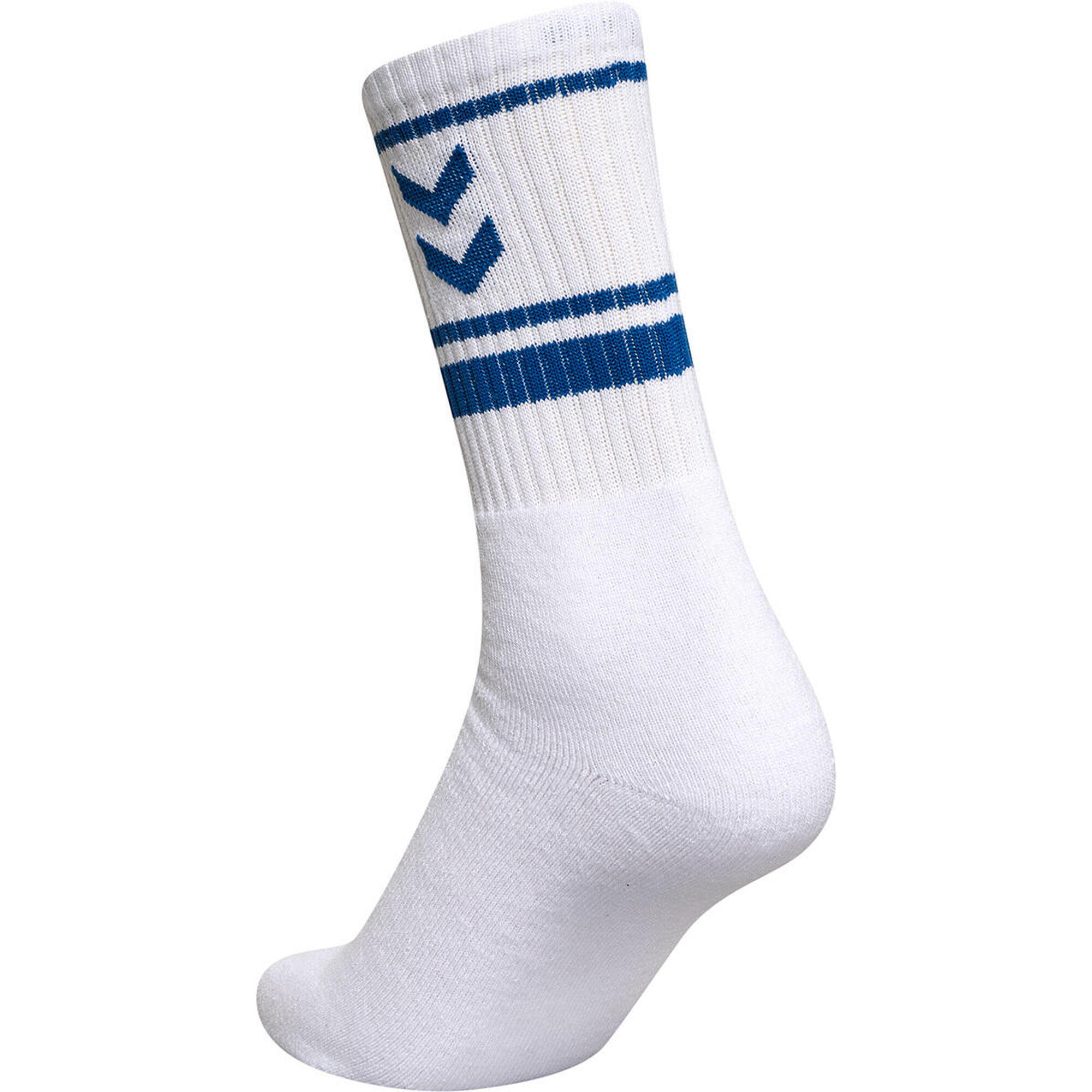 Hummel Socks Hml4 Pack Triple Stripe Crew Sock