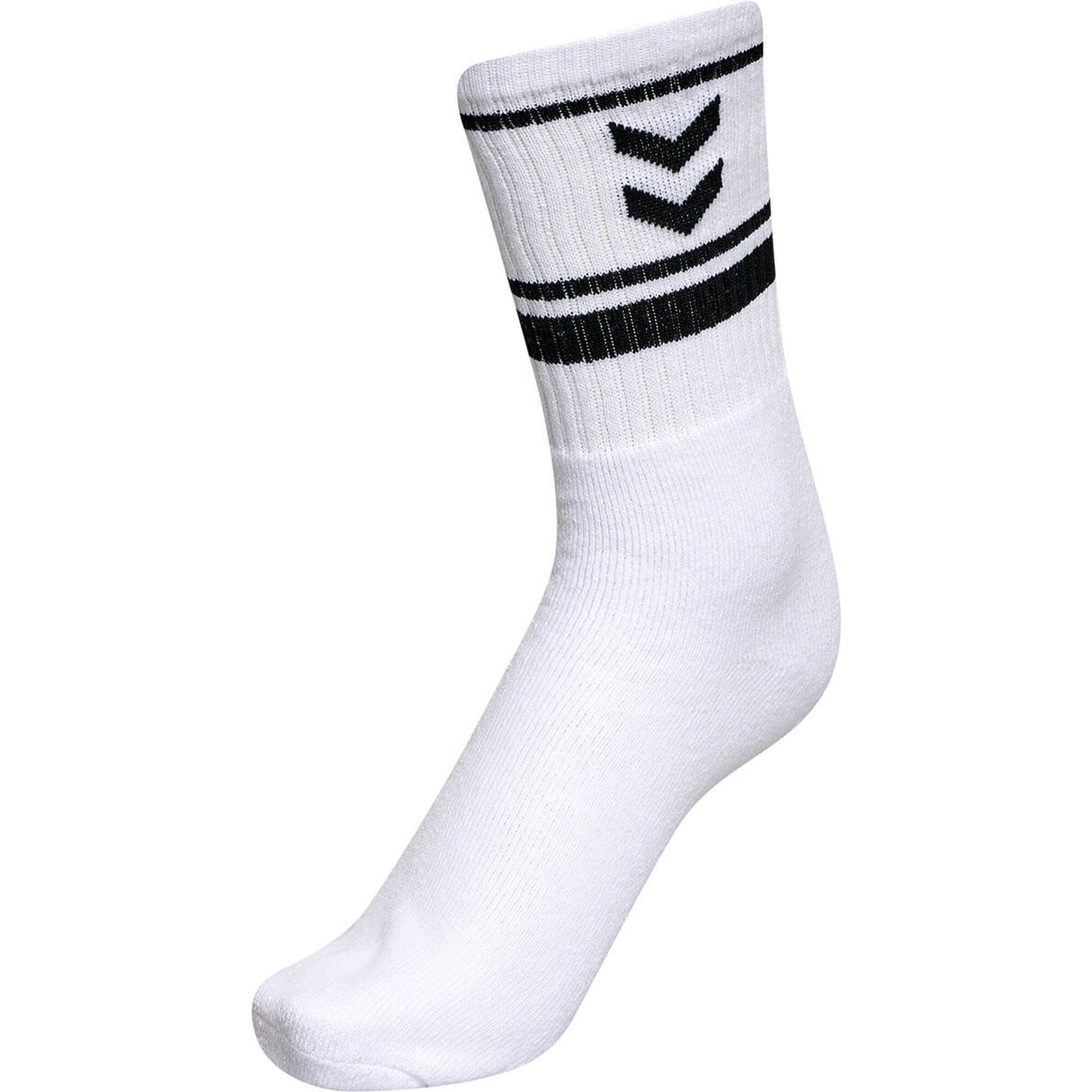 Hummel Socks Hml4 Pack Triple Stripe Crew Sock