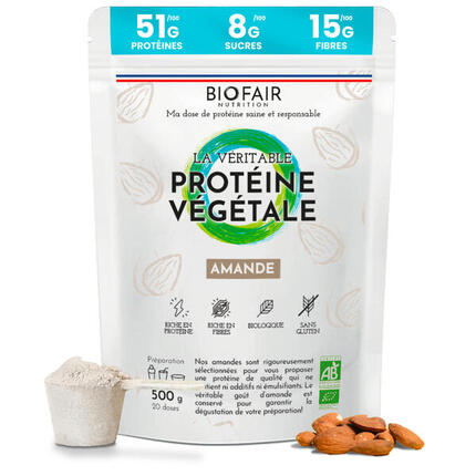 La véritable protéine végétale bio - Amande | 500g