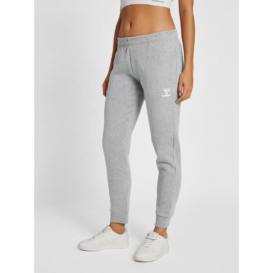 Damskie spodnie dresowe bawełniane Hummel Mover