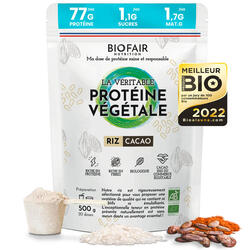 La véritable protéine végétale bio - Riz brun Cacao | 500g