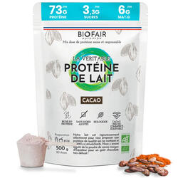 Protéine de lait bio Cacao | 500g